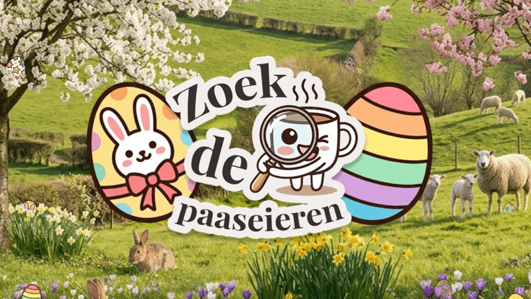 Zoekplaatje van de week: Paaseieren zoeken in de wei