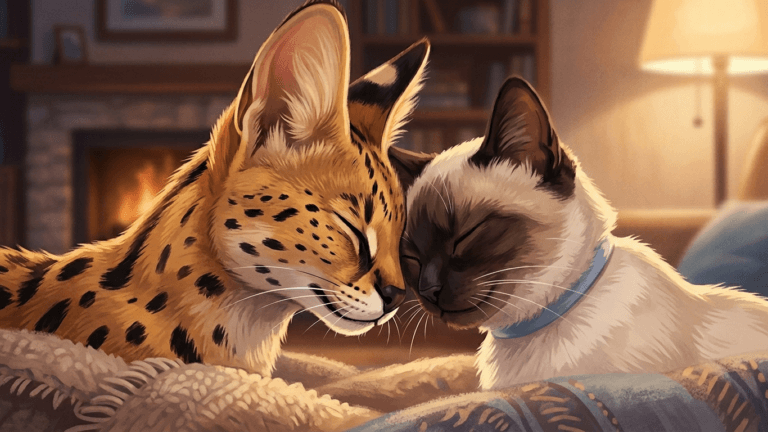 Eind goed, al goed: Serval Nala is weer veilig thuis!