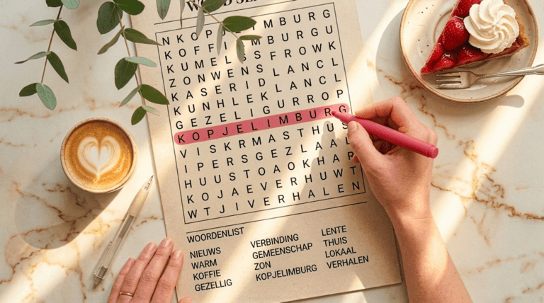 Woordzoeker: In mei leggen alle vogels een ei