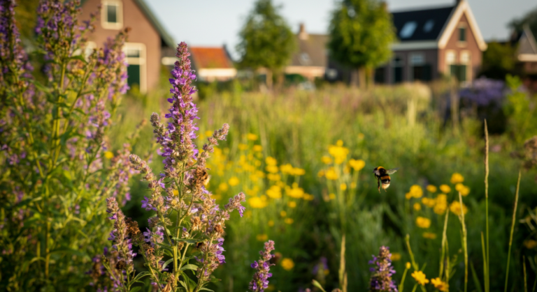 Deze buurtbewoners maken van hun dorpstuin een paradijs voor bijen en vlinders