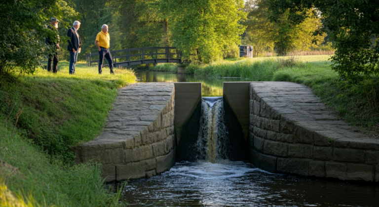 Big news from Epen: the fish in the Geul finally got their staircase fixed