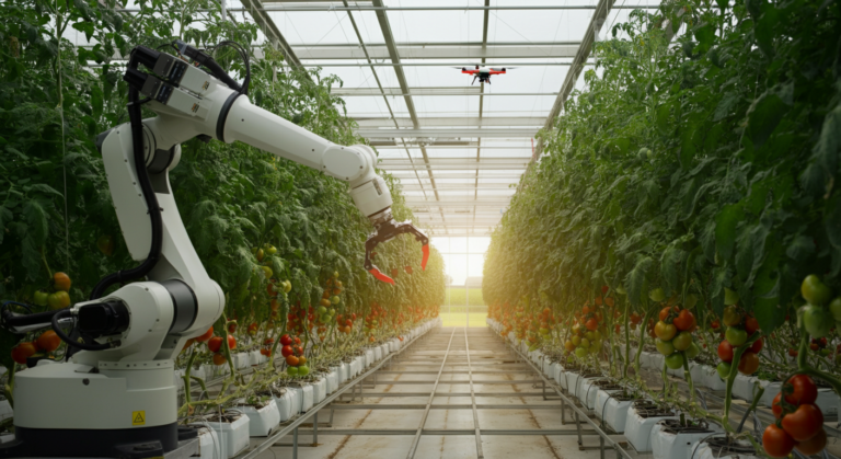 Robots Picking Tomatoes and Drones Watching Crops: This Is Actually Happening in Venlo